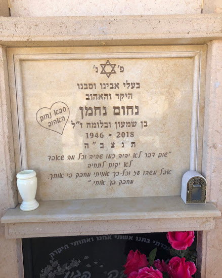 מצבת קיר מספר 71 - קבורת סנהדרין